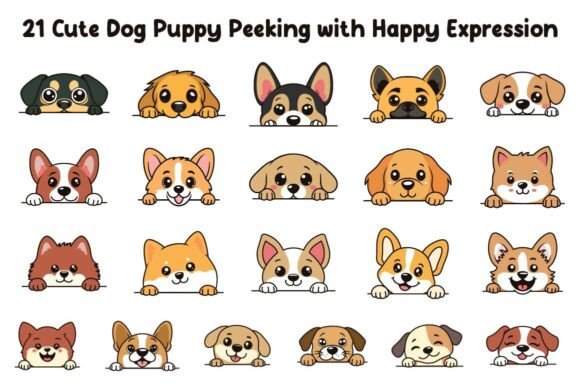 21 Cute Dog Puppy Peeking: A Designer’s Review for Real Embroidery Projects