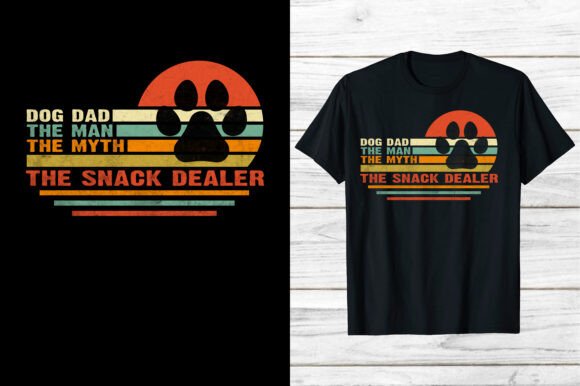 Father's Day Dad Jokes Dog Dad Retro Fun